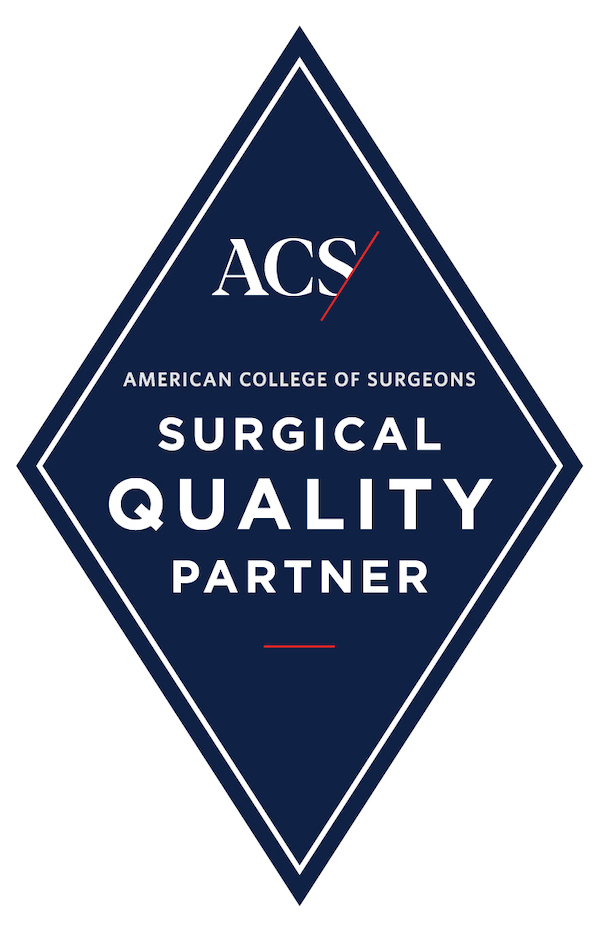 Logotipo de socio de calidad quirúrgica de ACS