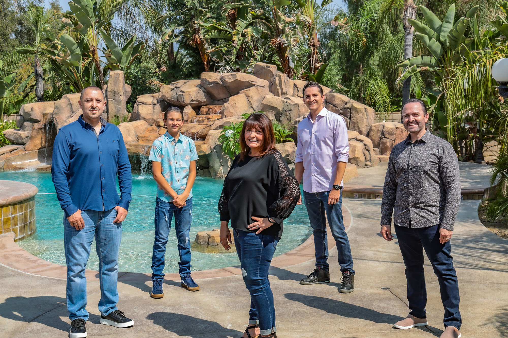 Padilla family members born at Corona Regional through the years. L to R: Steve Padilla, 1973; Thomas Padilla, 2008; Alice Ramirez, 1955; Mark Padilla (Thomas’s father),1983; Conrad Padilla (Mark’s brother), 1971.