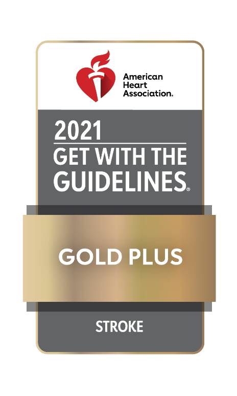 American Heart Association 2022 Get with the Guidelines Gold Plus Stroke