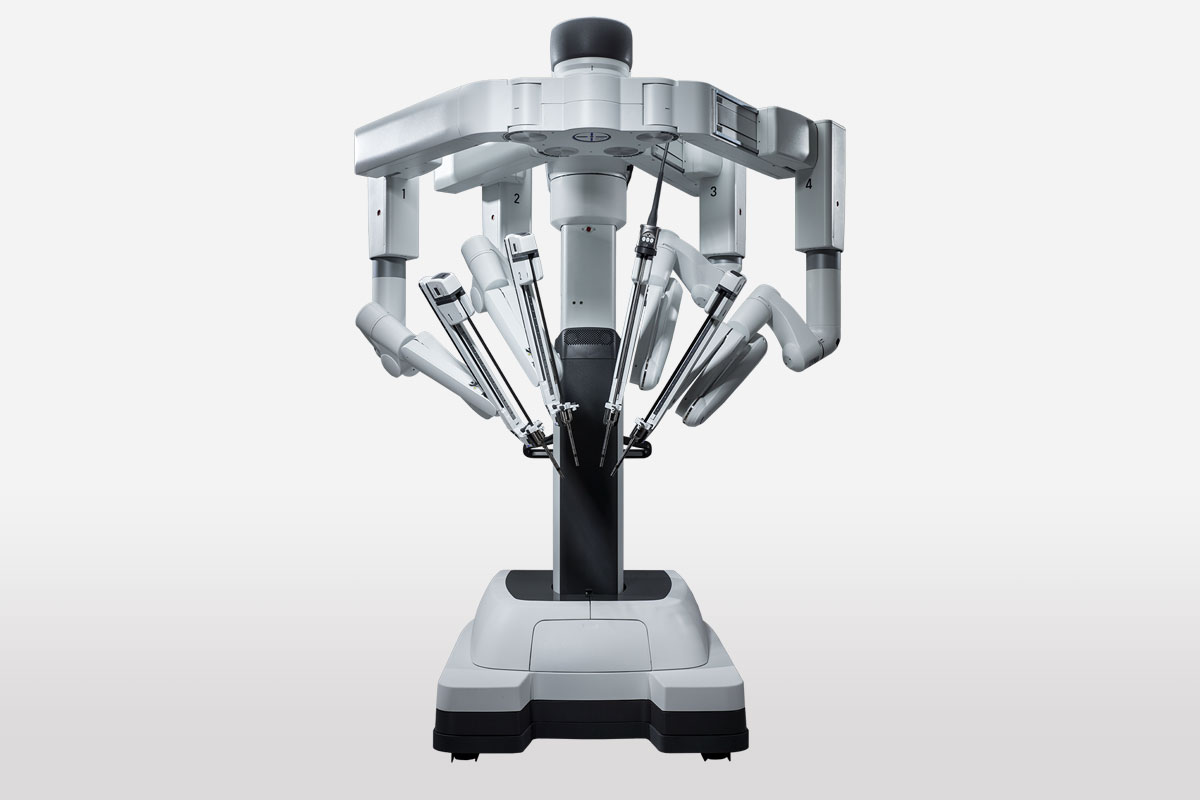 sistema de cirugía robótica da Vinci Xi