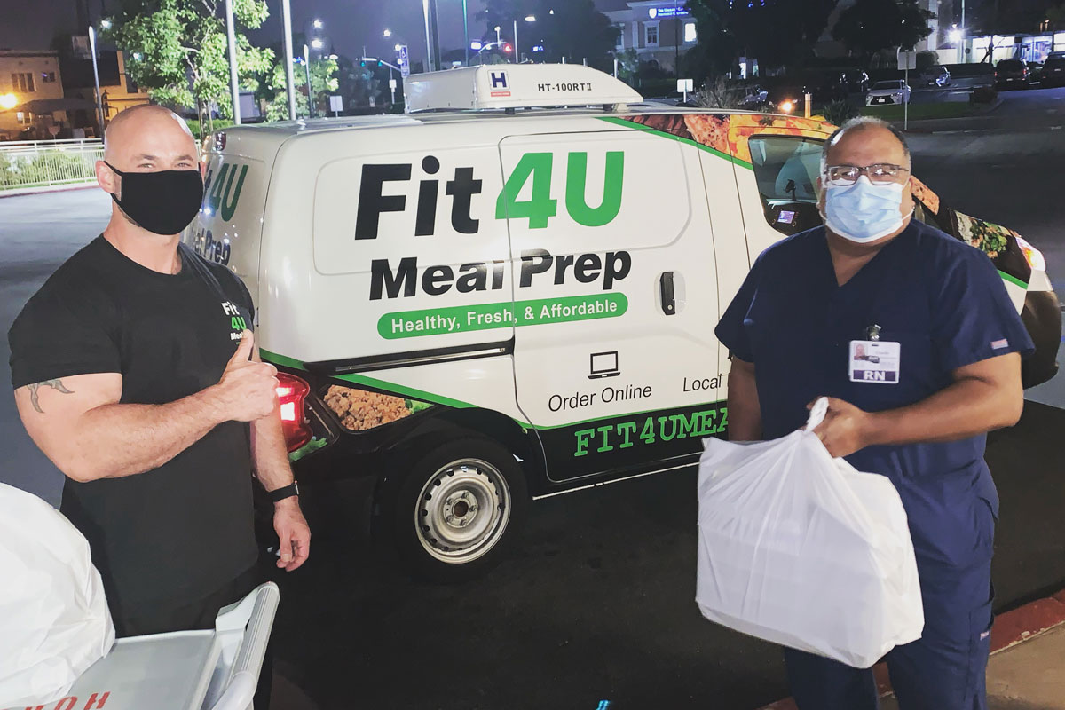 Dave Nelson Fit4U Meal Prep truck
